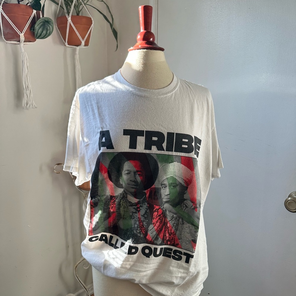 A Tribe Called Quest White Graphic Tee